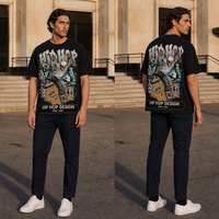 T-shirt pour homme personnalisé, best-seller, directement de l'usine, noir, blanc, gris, coton doux de haute qualité, impression d'image personnalisée, créez votre propre image