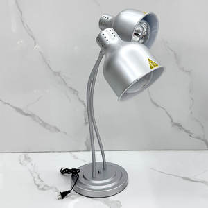Luminária Elétrica de Buffet de Dupla Cabeça de Qualidade Hoteleira, Equipamento de Aquecimento de Alimentos em Material Metálico para Restaurantes e Hotéis - Product Image 3