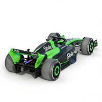 Escultura de Fibra de Vidrio Personalizada, Modelo de Coche de Carreras de Fórmula 1 de Gran Tamaño, Simulación 1:1, Manualidades de Resina para Decoración