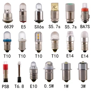 #44 #47 #313 #755 #757 #756 T3-1/4 Led Trò chơi giao diện điều khiển bóng đèn T10 LED chỉ số bóng đèn, T3-1/4 Led Xe tải bóng đèn - Product Image 4