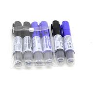 Lot de marqueurs effaçables à sec personnalisables avec logo, 4 couleurs, pour tableau blanc – Fournitures de bureau et scolaires