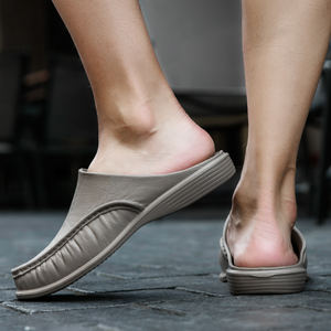 वर्कवेअर एवा कुक जूते फैशन आराम आर्बियल पुरुषों बीच चलने वाला सैंडल और पुरुषों के जूते स्लाइपर गैर-पर्ची क्लोन संचालित करते हैं - Product Image 4