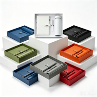 Coffret Cadeau de Noël de Luxe en Gros – Nouvelles Idées de Produits 2027 – Coffret Cadeau d'Entreprise : Flasques, Bouteille d'Eau, Carnet avec Stylo