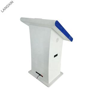 Terminal de Servicio Público de Autoservicio de 32 Pulgadas con Impresora A4, Kiosco Todo en Uno con Teclado - Product Image 5