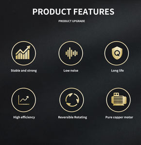 110V 220V equipo de refrigeración AC motor de ventilador condensador - Product Image 4