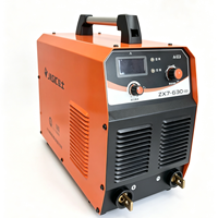 Soudeuse à arc MMA à inverseur CC triphasé 630 ampères, machine à souder de qualité industrielle robuste pour tuyaux en acier allié