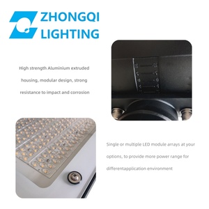 Kiểm tra độ rung 3g được phê duyệt ngoài trời 350W LED Đèn Đường IP66 IK08 130lm/W 7pin NEMA với làm mờ tế bào quang - Product Image 1