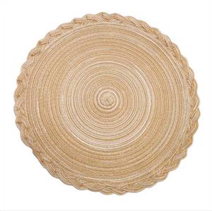 Factory Wholesale Modern Style Customizable <b>Leather</b> Eco-Friendly OEM Brand Braided Woven <b>Placemats</b> Table Mats - Product Image 5