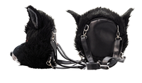 Nouveau design de sac à dos monstre en peluche sac à dos personnalisé en forme d'animal sac à dos en peluche loup