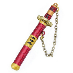 Accessoires d'anime One Piece, couteau Akiusui de Sauron et inscriptions de Doichi, trois générations de couteaux fantômes Toru, modèle d'arme miniature - Product Image 2