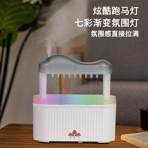 Nuevo Humidificador de Aroma para el Hogar, Blanco, 0.5L, Ultrasónico, para Dormitorio u Oficina - Product Image 3