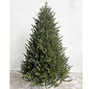 Sapins de Noël artificiels de différentes formes (6 pieds, 7 pieds, 8 pieds) avec de grandes feuilles en PE, aspect réaliste, sapin de Noël de qualité supérieure - Product Image 2