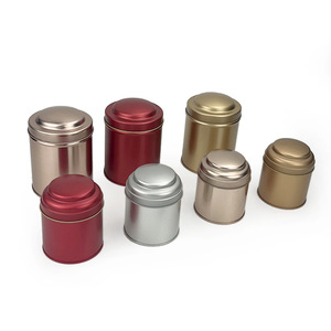 Lata de Té Hermética Personalizada de Lujo, Redonda o Cuadrada, de Metal, para Envasar Té a Granel - Product Image 5
