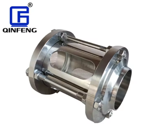 Superficie de espejo templado de diámetro en línea 304 316L Acero inoxidable 2 pulgadas 3A SMS ISO <span class=keywords><strong>IDF</strong></span> Mirilla soldada pulida sanitaria - Product Image 4