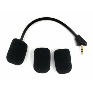 Microphone filaire col de cygne à condensateur 3,5 mm pour casque de jeu Kingston <span class=keywords><strong>HyperX</strong></span> <span class=keywords><strong>Cloud</strong></span> II X Core – Réduction du bruit pour l'enseignement - Product Image 2