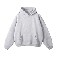 Hoodie Kasual Musim Dingin Bahan Fleece Katun Tebal Regular Fit dengan Desain Jaring Laba-laba - Unisex