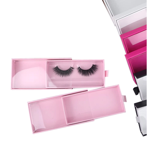 Venta al por mayor cajas de pestañas de tira completa caja de pestañas de cajón rectangular de lujo Etiqueta Privada caja de pestañas vacía - Product Image 2