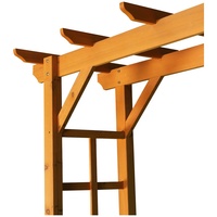 Meilleure vente patio serre arc de mariage arche en bois d'extérieur arche de jardin
