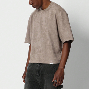 T-shirt Vintage Lavata Personalizzabile da Produttore, in Cotone 280GSM, Vestibilità Boxy, Taglio Corto, Pesante, Vuota, con Opzioni Grafiche - Product Image 2