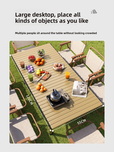 Chaise Kermit légère et portable personnalisée Table de <span class=keywords><strong>camping</strong></span> pliante multicolore pour l'extérieur en usine - Product Image 2