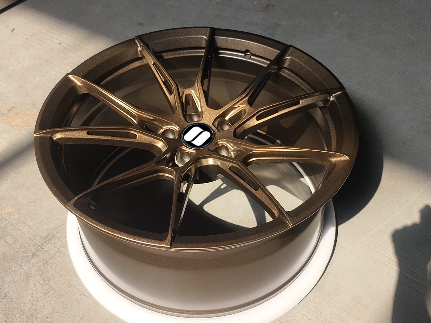 5x112 staggered 19 forged wheels