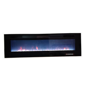 Chimenea de 60 pulgadas, muebles de <span class=keywords><strong>sala</strong></span> de estar, decoración colgante decorativa, chimenea de pared eléctrica, soportes de TV, control remoto - Product Image 3