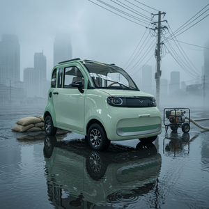 Véhicule électrique compact certifié CEE à deux portes et deux places pour les trajets urbains, les déplacements intra-urbains et la mobilité personnelle - Product Image 4