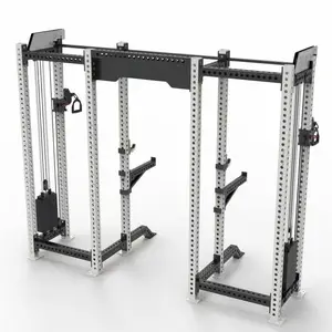 2023 Venta caliente Smith Machine Indoor Home Gym Equipo de fuerza al por mayor Trainer Gym Squat Rack Máquina Smith multifuncional