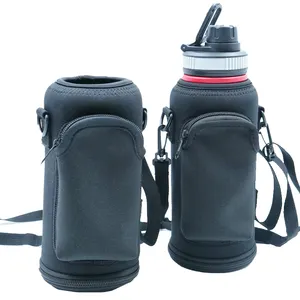 Benutzer definierte Tür Flaschen halter Hülse Neopren Flasche Kühler Halter Tasche Modedesign Wasser flaschen halter Tasche CANS YS 100pcs