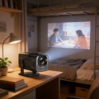 Projecteur vidéo à courte focale Hy320mini, best-seller, projecteur intelligent 4K, projecteur portable Android, prix abordable, projecteur Android