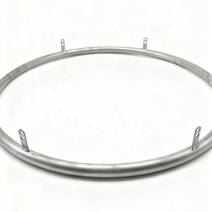 24인치 19mm 튜브형 경량 T1 티타늄 합금 핸드림 6탭 휠체어 핸드림 (24인치 휠체어 부품용) - Product Image 4