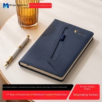 Porte-stylo A5, carnet de notes, agenda de bureau, impression de logo personnalisé, PU de qualité supérieure, nouveau carnet de notes arrivé
