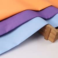 Tissu popeline mercerisé teint en filature 100% coton biologique écologique 40x40 133x72 115g/m pour chemises/robes garçons/filles uniforme de travail