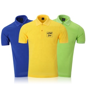 T-shirt polo design 100% avec perles épaisses revers de couleur unie T-shirt polo surdimensionné de haute qualité pour hommes broderie personnalisée à la mode - Product Image 5