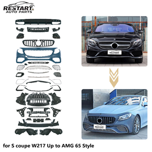 ชุดแต่ง ABS Body Kit สำหรับ <span class=keywords><strong>Mercedes</strong></span> Benz <span class=keywords><strong>S</strong></span> <span class=keywords><strong>coupe</strong></span> W217 รุ่นอัพเกรดถึง <span class=keywords><strong>AMG</strong></span> <span class=keywords><strong>65</strong></span> สไตล์ พร้อมกันชนหน้า-หลัง กระจังหน้า บังโคลน ฝากระโปรง และไฟ - Product Image 1