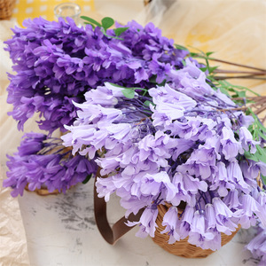 D-CB001 decorazione di nozze <span class=keywords><strong>fiori</strong></span> artificiali <span class=keywords><strong>fiori</strong></span> <span class=keywords><strong>viola</strong></span> <span class=keywords><strong>lilla</strong></span> per la decorazione domestica centrotavola di <span class=keywords><strong>fiori</strong></span> <span class=keywords><strong>viola</strong></span> - Product Image 4