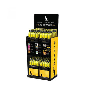 Tùy chỉnh kích thước lớn phong cách hiện đại có thể gập lại các tông sóng hiển thị sàn đứng cho cửa hàng giấy hiển thị sàn đứng - Product Image 2