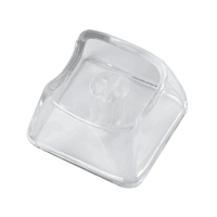DIY Keyboard Accessories Cat Head Blank Profile 1u Transparent PC Keycaps