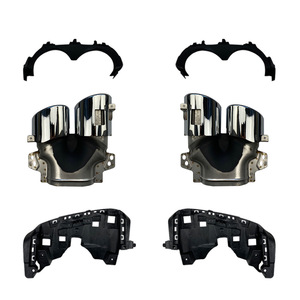 Embout d'échappement Amp-Z en acier inoxydable argent noir universel pour Mercedes-Benz Classe GLA H247 GLA200 220 250 GLA35 - Product Image 2