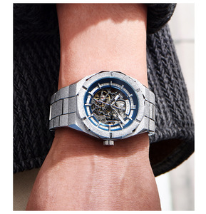 BENYAR Unisex Mechanical <b>Watch</b> Stainless Steel <b>Skeleton</b> 41mm <b>Automatic</b> Movement Luxury Fashion Tourbillon 24mm Folding Clasp - Product Image 5