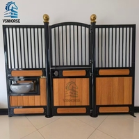 Panneaux de box pour chevaux Premium Weisien VSN-A, structure en acier galvanisé, panneau en bambou, garantie 5 ans, certifié ISO et CE, préfabriqué portable