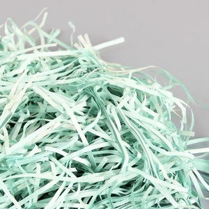 Papier froissé PVC recyclé pour emballage, 100g/sac, raphia coupé en vrac, garnissage pour boîte cadeau, <span class=keywords><strong>Greenpack</strong></span> - Product Image 2