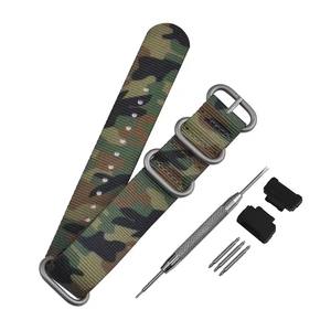 Bracelet de montre en nylon tissé de qualité supérieure 22 mm pour montres <span class=keywords><strong>Casio</strong></span> 16 mm - Product Image 6