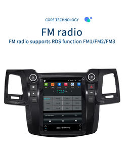 9,7 "Android Автомагнитола для Toyota Fortuner Hilux 2007-2015 GPS Навигация BT автомобильный стереоплеер - Product Image 4