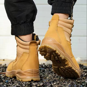 Yüksek top anti-şut ve anti-delinme yan fermuar koruyucu botlar - Product Image 6