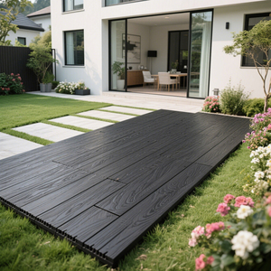 Nhà Máy Bán Hàng Trực Tiếp Độc Đáo Frost Resistant Colorfast Chống Lão Hóa Trọng Lượng Nhẹ WPC Ván Cho Trên Mái Nhà Vườn Lát - Product Image 5