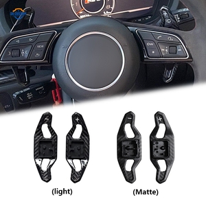 Volant en fibre de carbone pour <span class=keywords><strong>Audi</strong></span> A6 S6 C8 A7 A8 S8 A4 S4 B9 A5 S5 <span class=keywords><strong>Q3</strong></span> Accessoires de voiture - Product Image 1