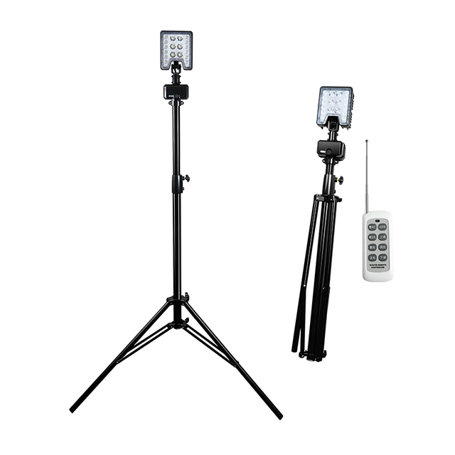 Foxhawk Outdoor Emergency High-Power LED IP66 Floodlight Floor Stand Portable Explosion-Proof Workshop Lifting Work Light