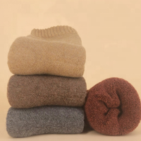 Chaussettes en laine mérinos épaisses et longues pour l'hiver, respirantes et décontractées, pour hommes et femmes, commande minimum de 5 paires
