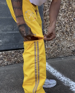 Custom <b>Summer</b> <b>Men's</b> Convertible Track <b>Pants</b> Polyester Nylon Wide Leg Embroidery Riding Baggy Running Sport <b>Pants</b> <b>Men</b> - Product Image 2